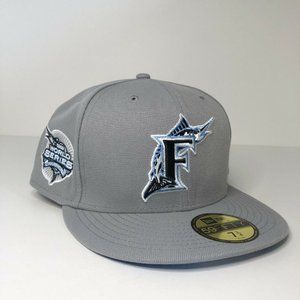 New Florida Marlins New Era 59FIFTY 2003 WS 7 3/4